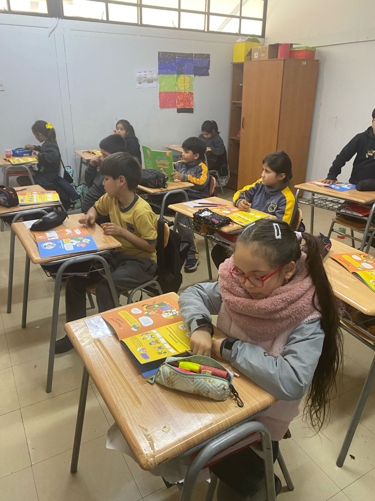 Trabajo pedagógico en sala de clases